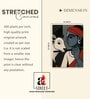 Krishna Ji Kalighat Stretched Canvas Painting