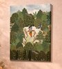 Krishna Ji Pichwai Stretched Canvas Painting