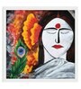 Krishna Ki Diwani Handmade Acrylic Paint On Canvas Unframed