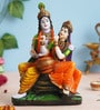 Krishna Multicolour Polyresin Idol