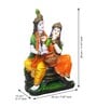 Krishna Multicolour Polyresin Idol