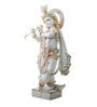 Krishna With Flute Marble White Religious Idol