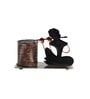 Krishna With Flute Multicolour Iron Pen Stand