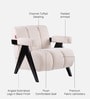 Kristen Lounge Chair In Beige Finish