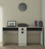 Kristina Twin Kids Study Table in Carbon Black Colour