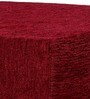 Luis Seating Stool in Mossy Maroon Colour