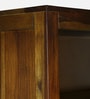 Kryss N Sheesham Wood Bookshelf In Scratch Resistant Provincial Teak Finish