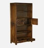 Kryss N Sheesham Wood Bookshelf In Scratch Resistant Provincial Teak Finish