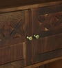 Kryss N Sheesham Wood Bookshelf In Scratch Resistant Provincial Teak Finish
