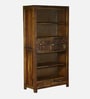 Kryss N Sheesham Wood Bookshelf In Scratch Resistant Provincial Teak Finish