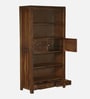 Kryss N Sheesham Wood Bookshelf In Scratch Resistant Provincial Teak Finish