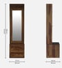 Kryss N Sheesham Wood Dresser In Scratch Resistant Provincial Teak Finish With Drawers