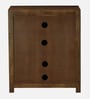 Kryss N Sheesham Wood Shoe Cabinet In Scratch Resistant Provincial Teak Finish