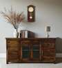 Kryss N Sheesham Wood Sideboard In Scratch Resistant Provincial Teak Finish