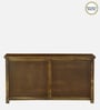 Kryss N Sheesham Wood Sideboard In Scratch Resistant Provincial Teak Finish
