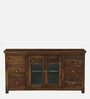Kryss N Sheesham Wood Sideboard In Scratch Resistant Provincial Teak Finish