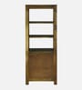 Kryss N Sheesham Wood Tall Bookshelf In Scratch Resistant Provincial Teak Finish