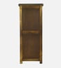 Kryss N Sheesham Wood Tall Cabinet In Scratch Resistant  Provincial Teak Finish
