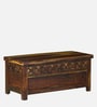Kryss N Sheesham Wood Trunk In Scratch Resistant Provincial Teak Finish