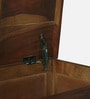Kryss N Sheesham Wood Trunk In Scratch Resistant Provincial Teak Finish