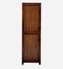 Kryss Sheesham Wood 1 Door Wardrobe in Scratch Resistant Provincial Teak Finish