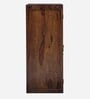 Kryss Sheesham Wood 2 Door Wardrobe In Scratch Resistant Provincial Teak Finish With Drawer