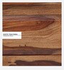 Kryss Sheesham Wood 2 Door Wardrobe In Scratch Resistant Rustic Teak Finish With Drawer