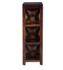 Kryss Sheesham Wood Book Shelf In Provincial Teak Finish