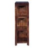 Kryss Sheesham Wood Book Shelf In Provincial Teak Finish