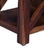 Kryss Sheesham Wood Book Shelf In Provincial Teak Finish