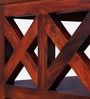 Kryss Sheesham Wood Chest Of Drawers In Scratch Resistant Honey Oak Finish