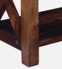 Kryss Sheesham Wood Console Table in Scratch Resistant Provincial Teak Finish