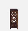 Kryss Sheesham Wood Console Table in Scratch Resistant Provincial Teak Finish