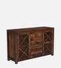 Kryss Sheesham Wood Crockery Unit In Provincial Teak Finish