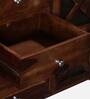Kryss Sheesham Wood Crockery Unit In Provincial Teak Finish