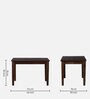 Kryss Sheesham Wood 4 Seater Dining Set in Scratch Resistant Provincial Teak Finish