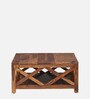 Kryss Sheesham Wood S Coffee Table In Rustic Teak Finish