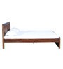 Kryss Sheesham Wood King Size Bed In Provincial Teak Finish