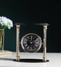 Gold Krythos Pillar Table Clock