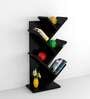 Ksenia Floor Standing Shelves Black Finish