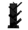 Ksenia Floor Standing Shelves Black Finish