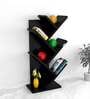 Ksenia Floor Standing Shelves Black Finish