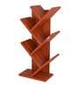 Ksenia Floor Standing Shelves Classic Walnut Finish
