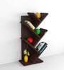 Ksenia Floor Standing Shelves Flowery Wenge Finish