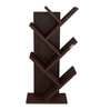 Ksenia Floor Standing Shelves Flowery Wenge Finish