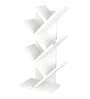 Ksenia Floor Standing Shelves Frosty White Finish
