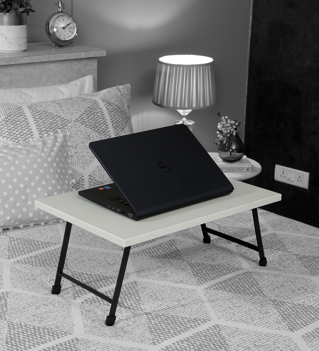 Buy Kudo Portable Table in Grey Finish at 42 OFF by Mintwud from