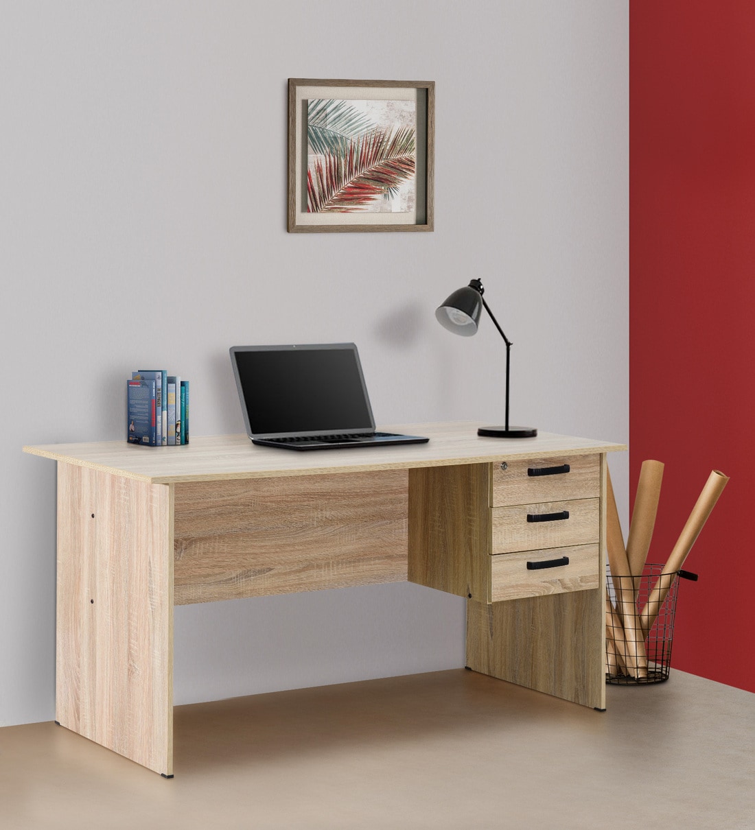 small oak desk for bedroom