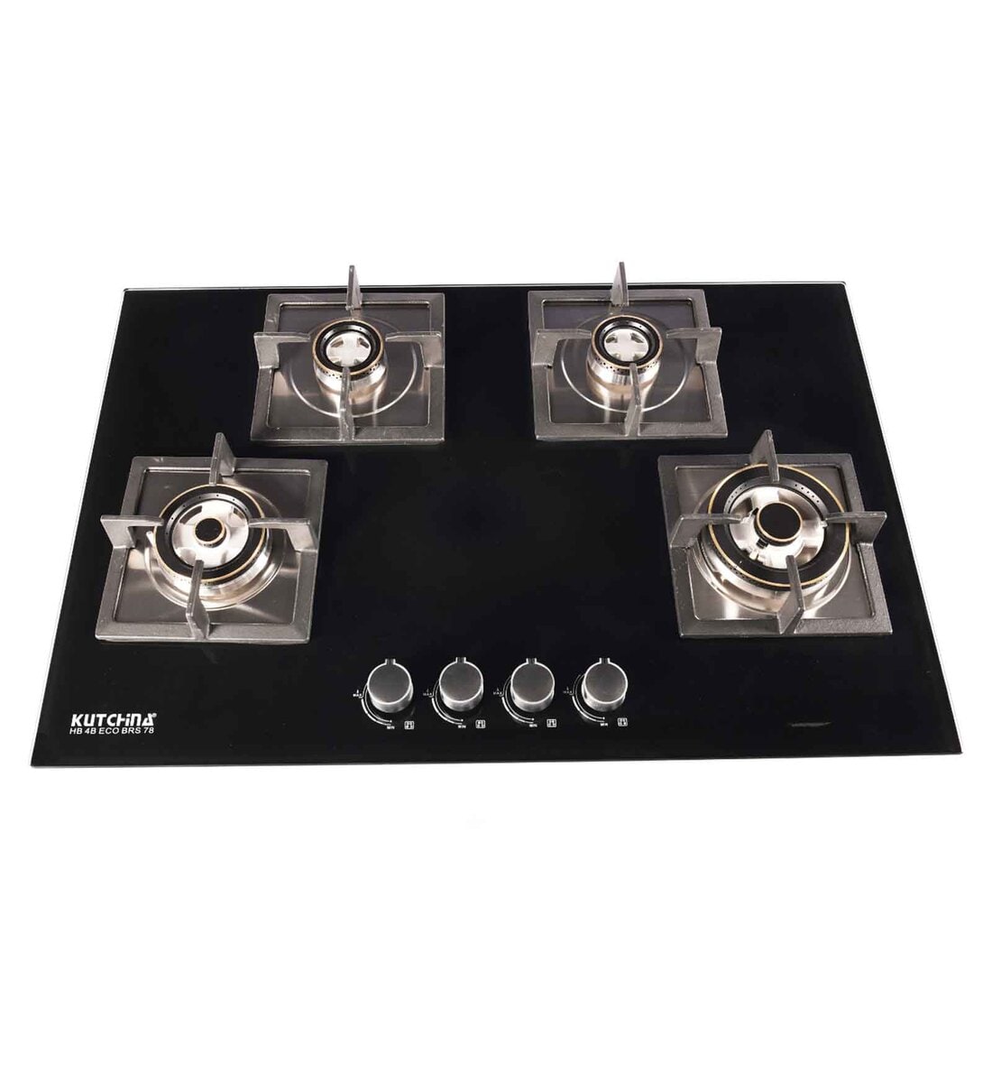 4 burner hob gas stove