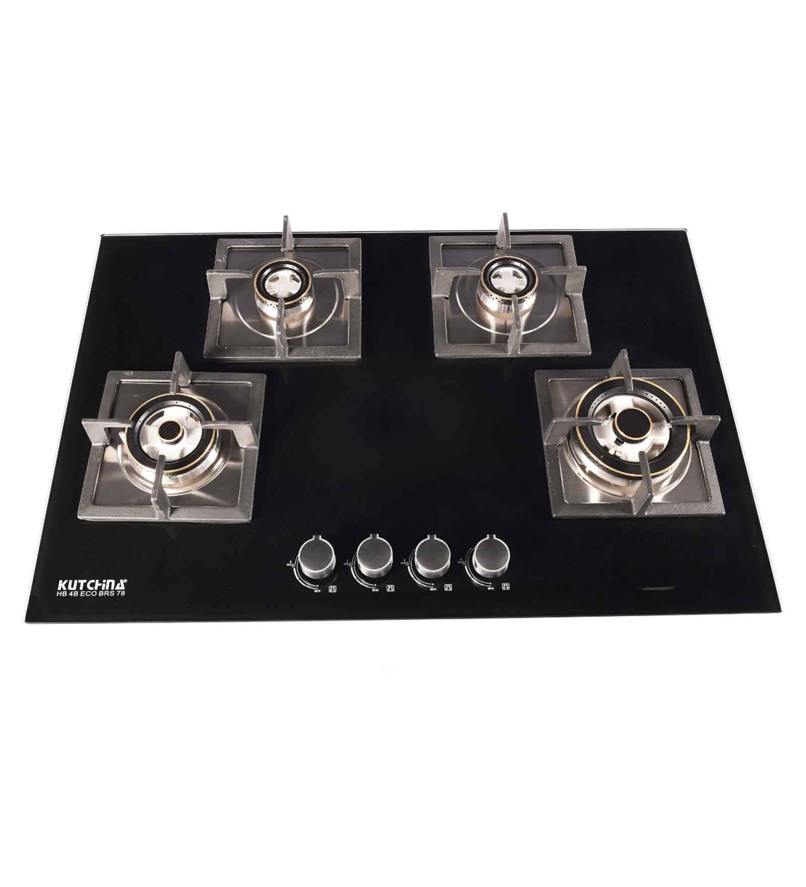 Kutchina 4 Burner Hob Pulse Ignition (HB 4B ECO BRS 78) Kutchina 4 Burner Hob Pulse Ignition (HB 4B ECO BRS 78)